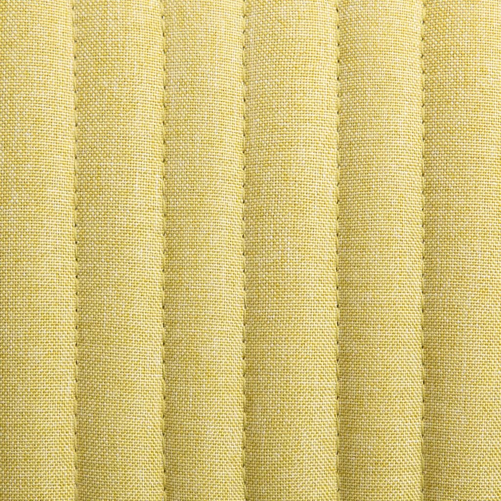 spisebordsstole 4 stk. stof grøn