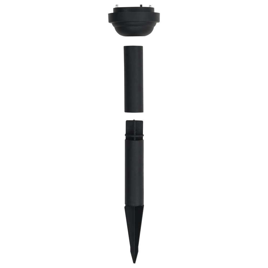 soldrevne udendørslamper LED 6 stk. 20 cm rund RGB