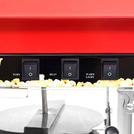 popcornmaskine med teflongryde 1400 W