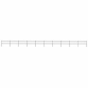 havehegn med spydtop stål 1781,5x80 cm sort