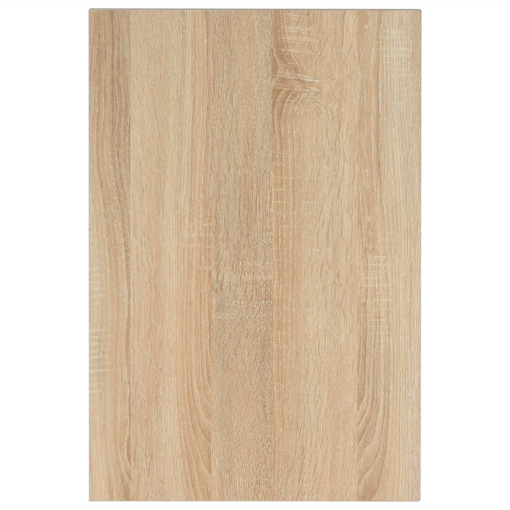 badeværelsesmøbel 60 x 40 x 16,3 cm egetræsfarvet