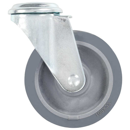 drejehjul med bolthul 16 stk. 100 mm