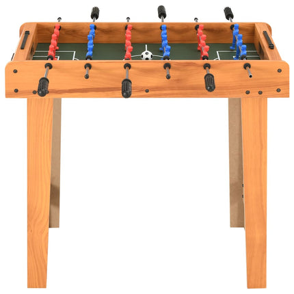 mini-fodboldbord 69 x 37 x 62 cm ahorn