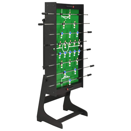 foldbart bordfodboldbord 121 x 61 x 80 cm sort