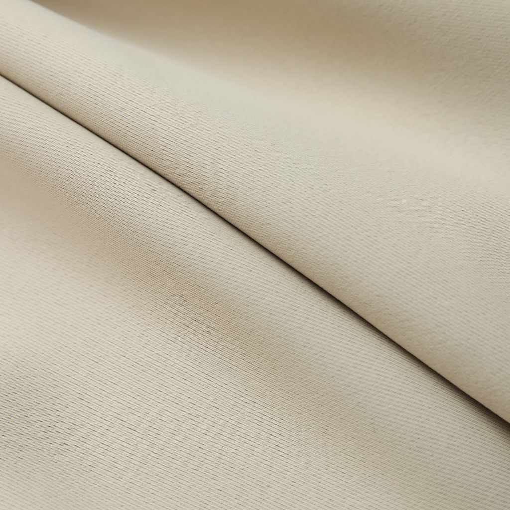 mørklægningsgardiner 2 stk. med kroge 140 x 175 cm beige