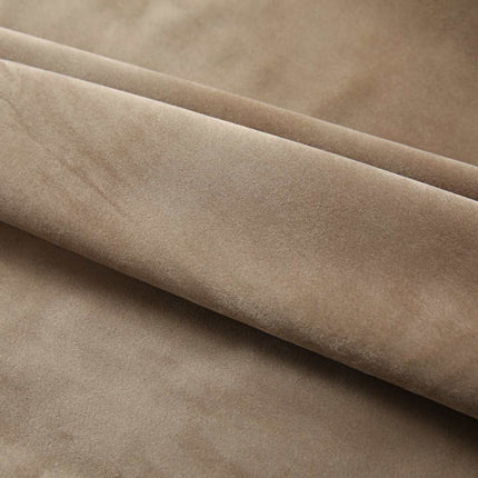 mørklægningsgardiner kroge 2 stk. 140x175 cm fløjl beige