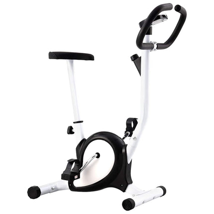 motionscykel med bæltemodstand sort