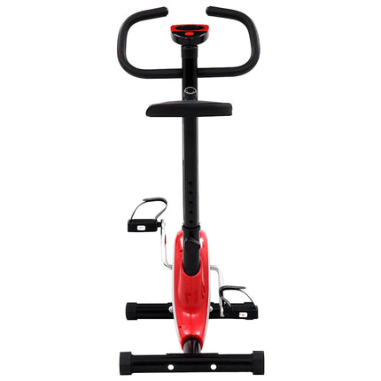 motionscykel med bæltemodstand rød