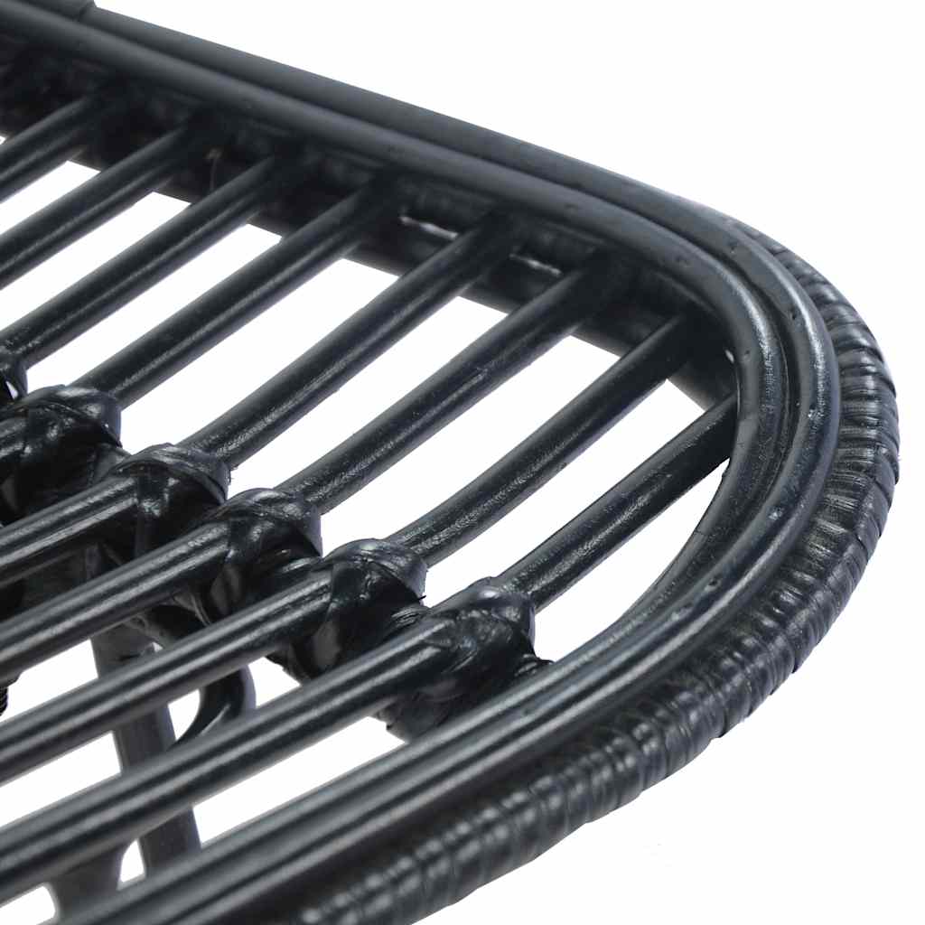 barstole 2 stk. rattan sort