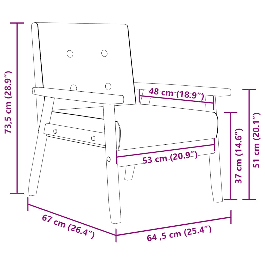 sofasæt 2 dele kunstlæder sort