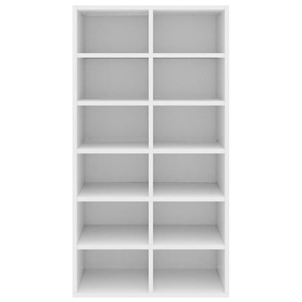 skoreol 54x34x100,5 cm konstrueret træ hvid
