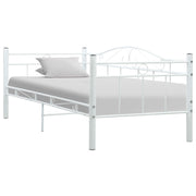 stel til daybed 90x200 cm metal hvid