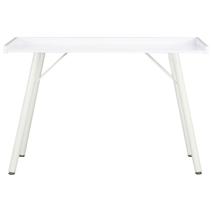 skrivebord 90x50x79 cm hvid