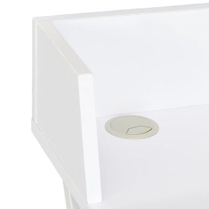 skrivebord 80 x 50 x 84 cm hvid