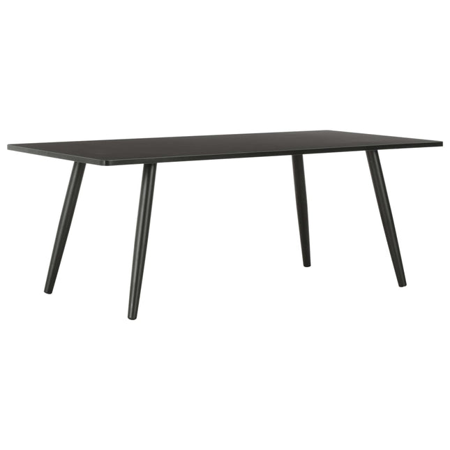 sofabord 120x60x46 cm sort