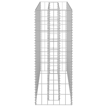 gabion-højbed 90x30x90 cm galvaniseret stål