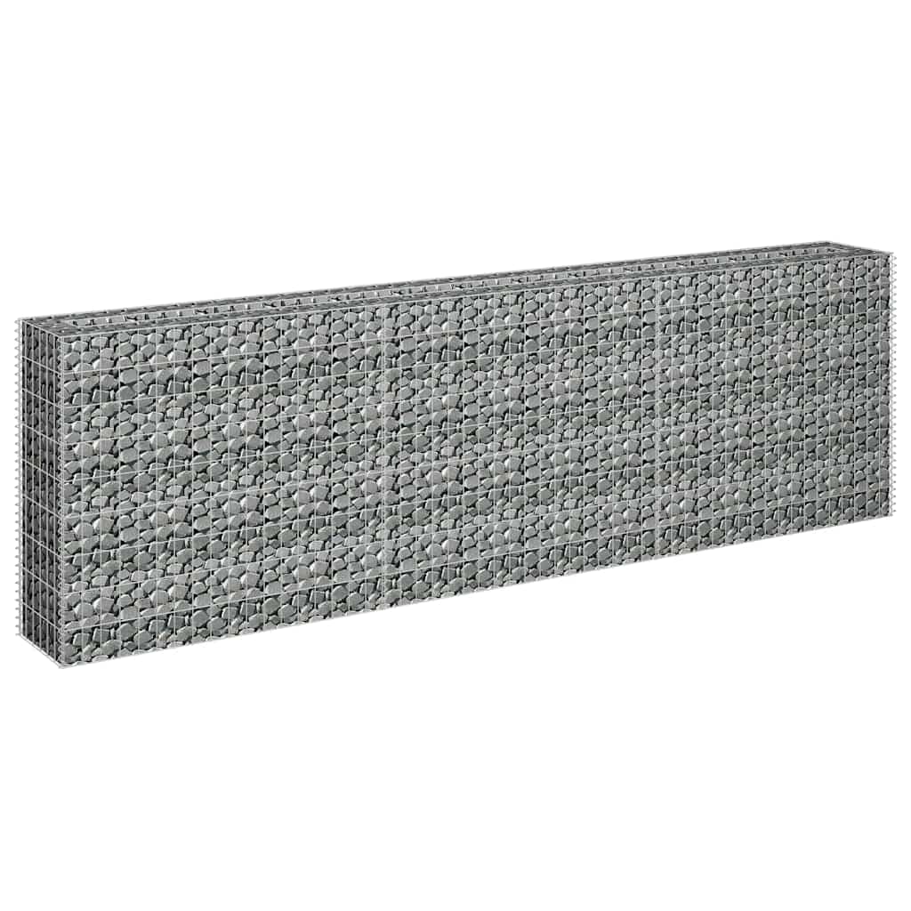 gabion-højbed 270x30x90 cm galvaniseret stål