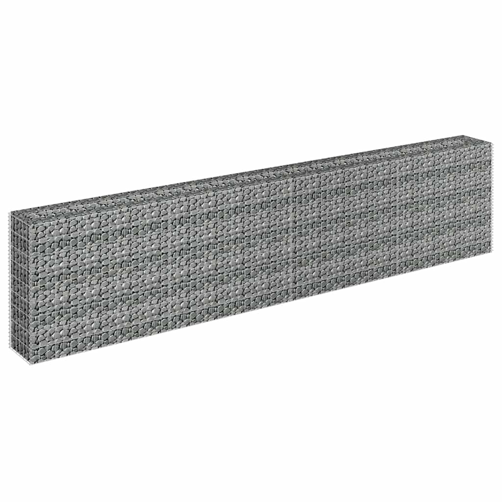 gabion-højbed 360x30x90 cm galvaniseret stål