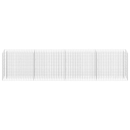 gabion-højbed 360x30x90 cm galvaniseret stål