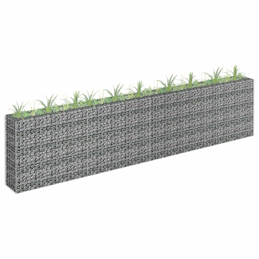gabion-højbed 360x30x90 cm galvaniseret stål