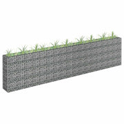 gabion-højbed 360x30x90 cm galvaniseret stål