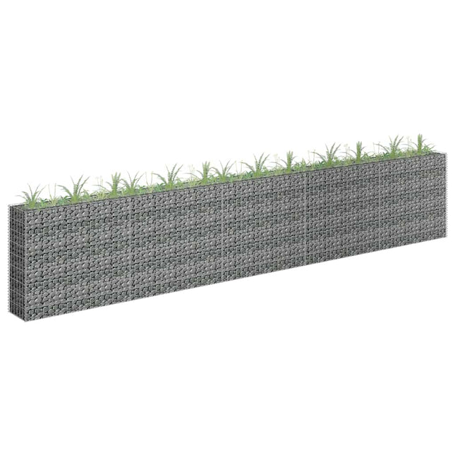gabion-højbed 450x30x90 cm galvaniseret stål