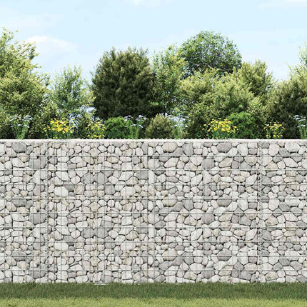 gabion-højbed 150x20x100 cm trapezformet galvaniseret stål
