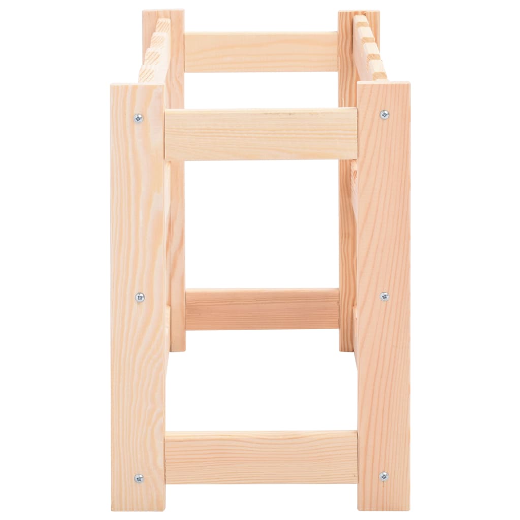 vinreol til 12 flasker fyrretræ