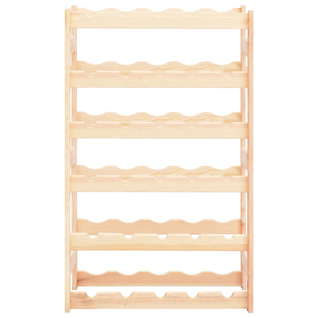 vinreol til 30 flasker fyrretræ