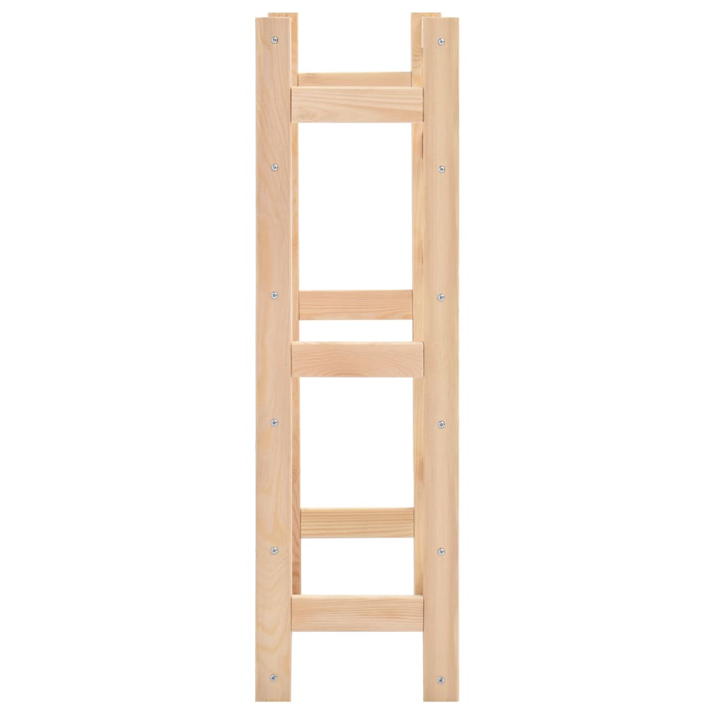 vinreol til 30 flasker fyrretræ