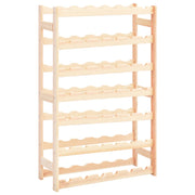 vinreol til 42 flasker fyrretræ