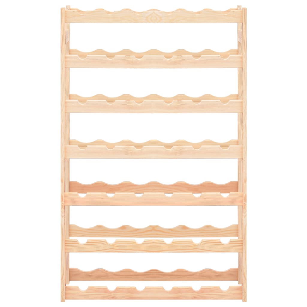 vinreol til 42 flasker fyrretræ