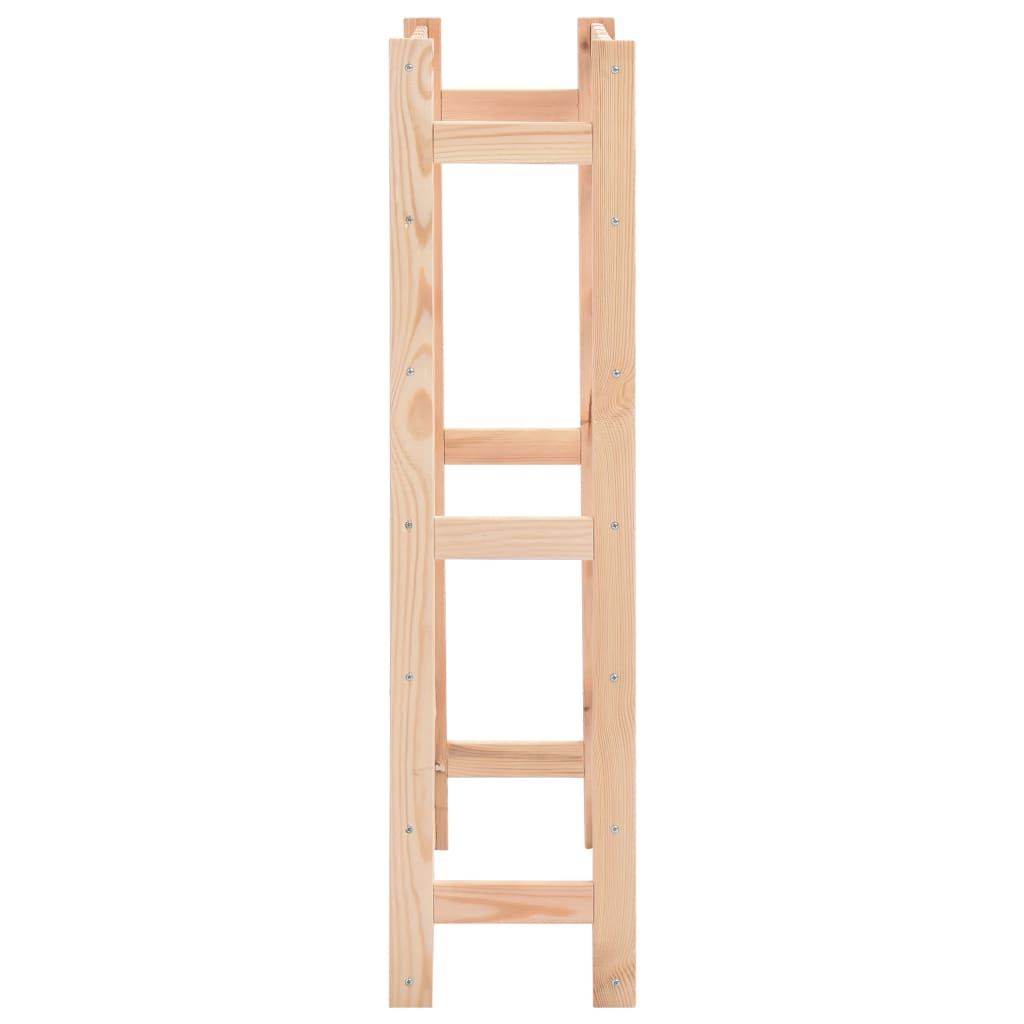 vinreol til 42 flasker fyrretræ