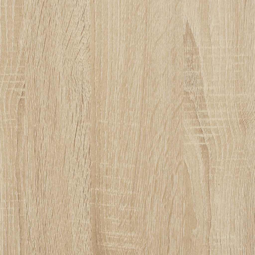 rumdeler/bogreol 100x24x140 cm konstrueret træ sonoma-eg