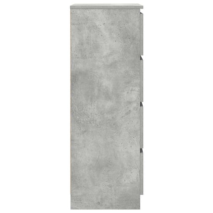 skænk 60x35x98,5 cm konstrueret træ betongrå
