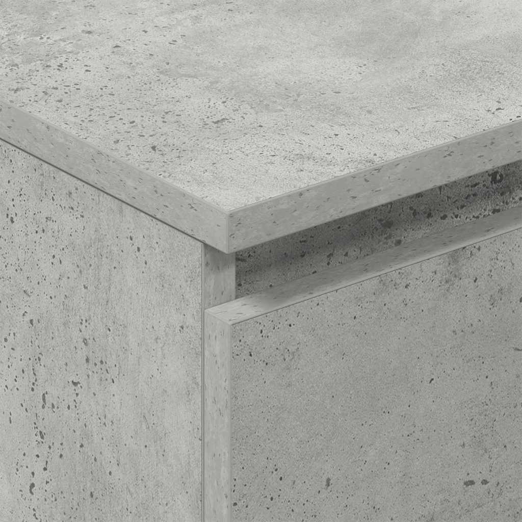 skænk 60x35x98,5 cm konstrueret træ betongrå