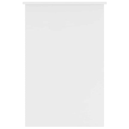 skrivebord 100x50x76 cm konstrueret træ hvid