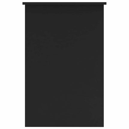 skrivebord 100x50x76 cm konstrueret træ sort