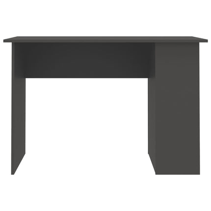 skrivebord 110x60x73 cm konstrueret træ grå