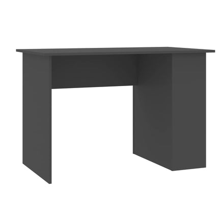skrivebord 110x60x73 cm konstrueret træ grå