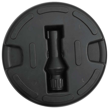 parasolfod 15 l sand- eller vandfyld sort