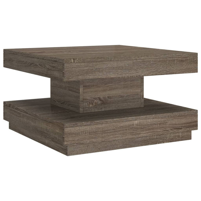 sofabord 60x60x35 cm MDF grå
