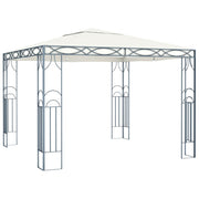 pavillon 300 x 300 cm cremefarvet