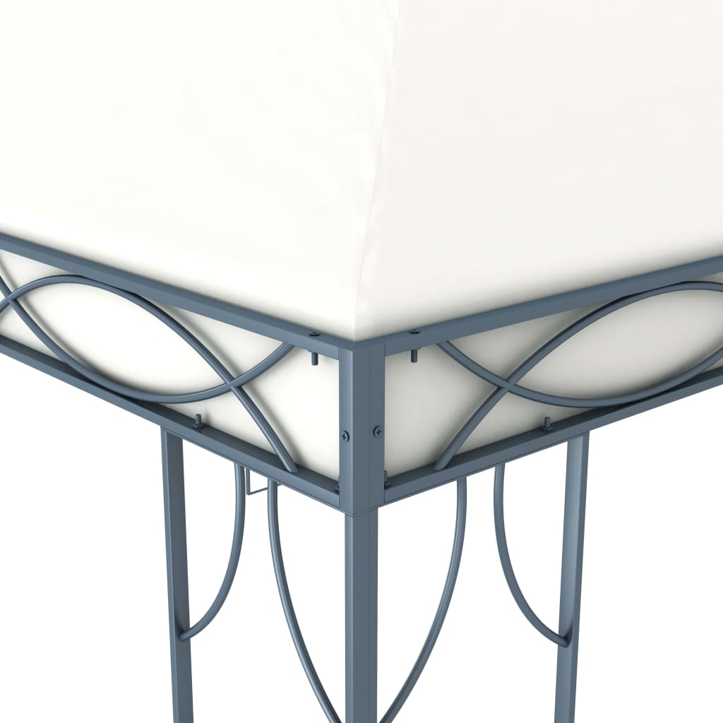 pavillon 300 x 300 cm cremefarvet