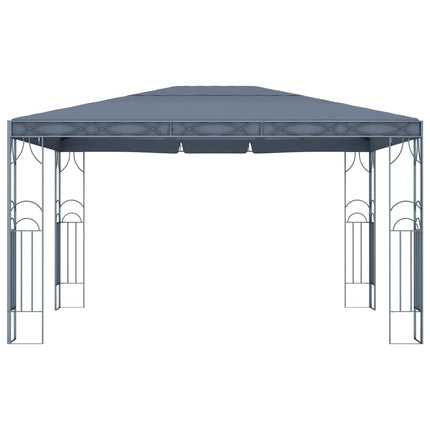pavillon 400 x 300 cm antracitgrå
