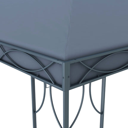 pavillon 400 x 300 cm antracitgrå