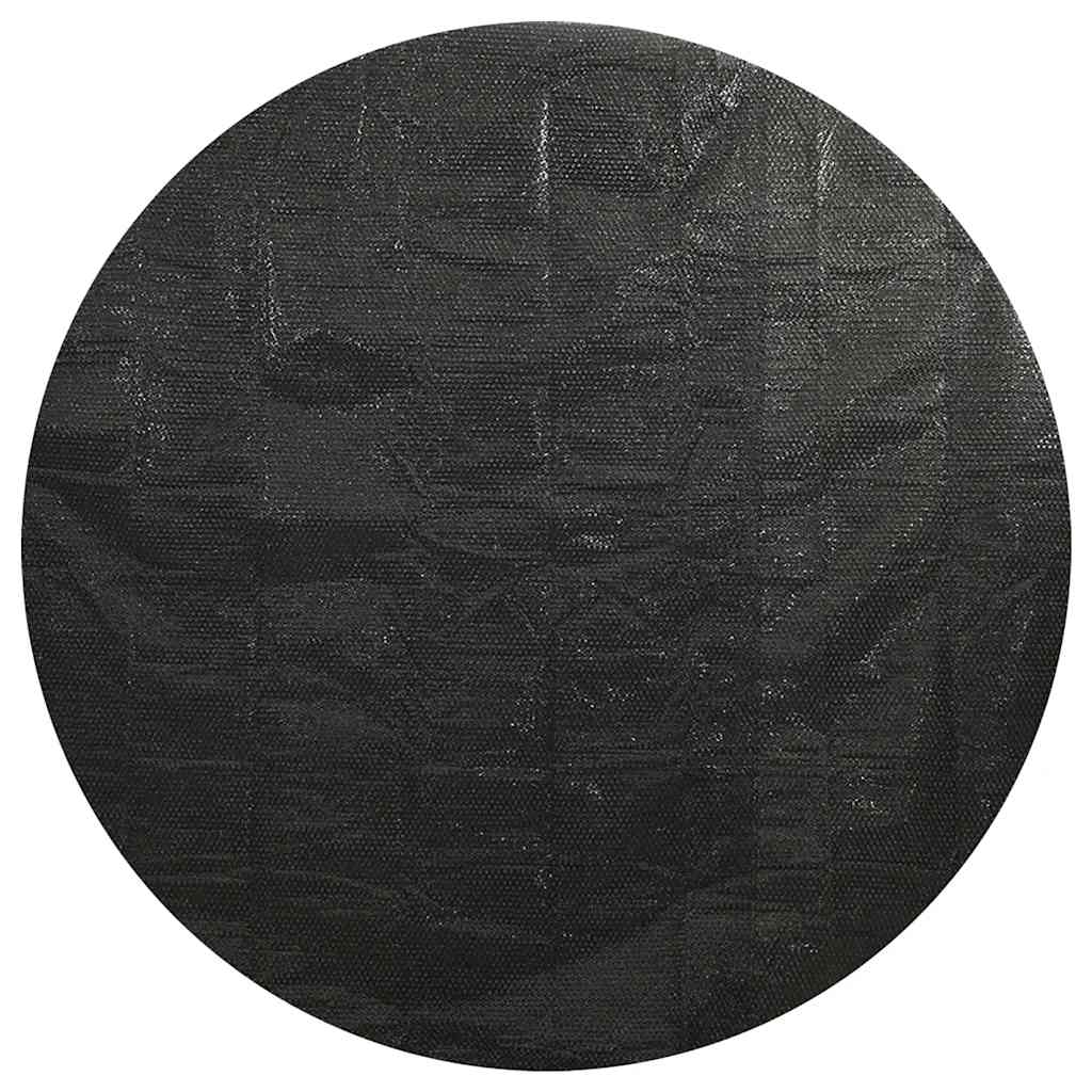 poolovertræk 488 cm PE sort