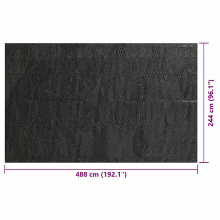 poolovertræk 488 x 244 PE sort