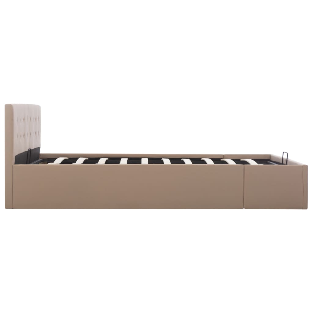 sengeramme uden madras med hydraulisk opbevaring 160x200cm