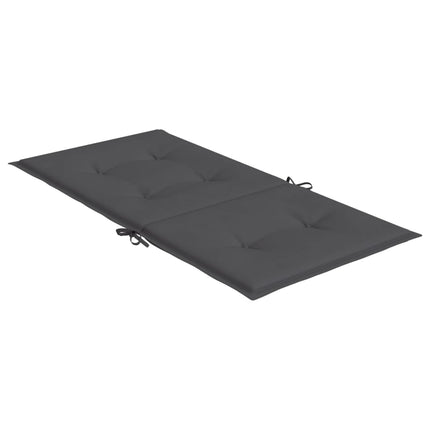 Have stol puder 2 stk. Antracit 100 x 50 x 3 cm